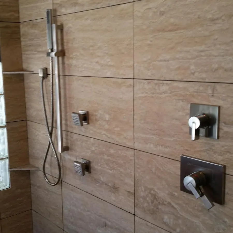 Shower fixture installation for Frozen Pipe Repair in Rockwood